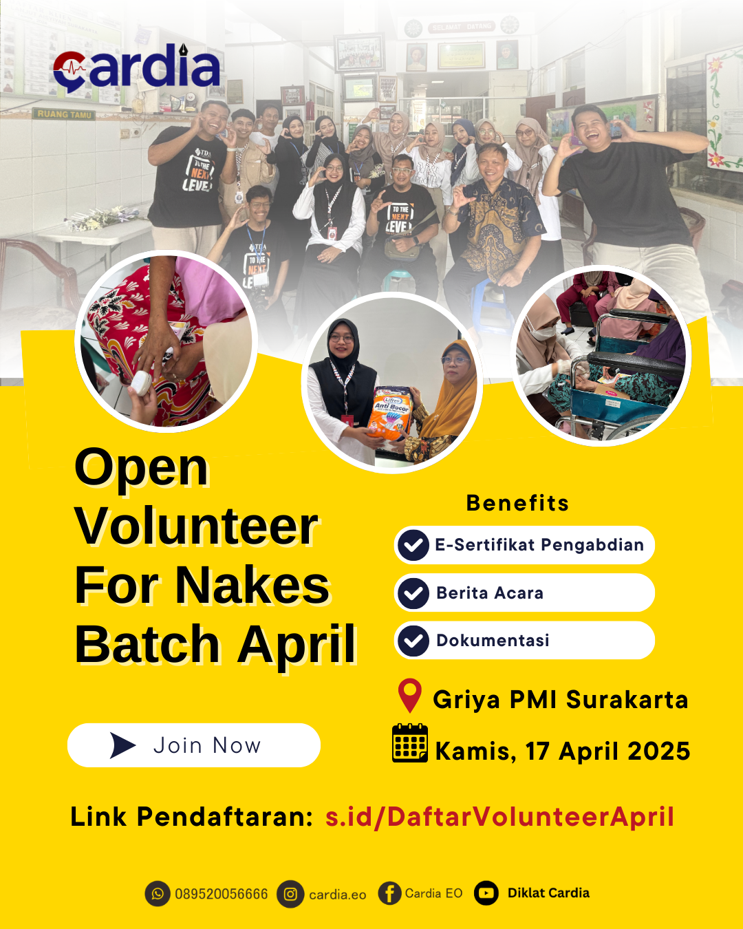 Gambar Volunteer Batch 3 April